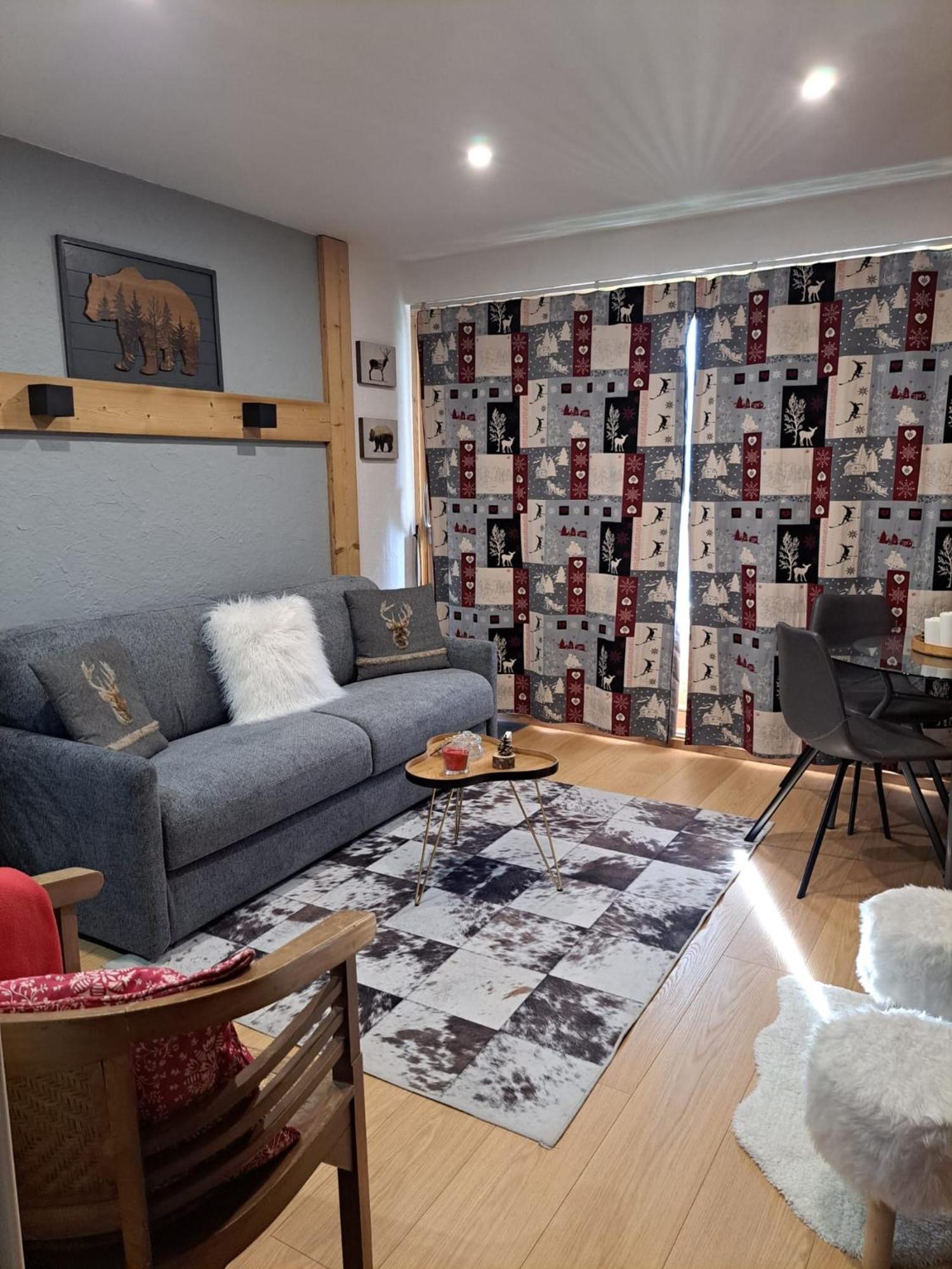 Studio 2 Alpes Style Chalet Au Pied De Telesiege Du Diable لو دوز آلب المظهر الخارجي الصورة