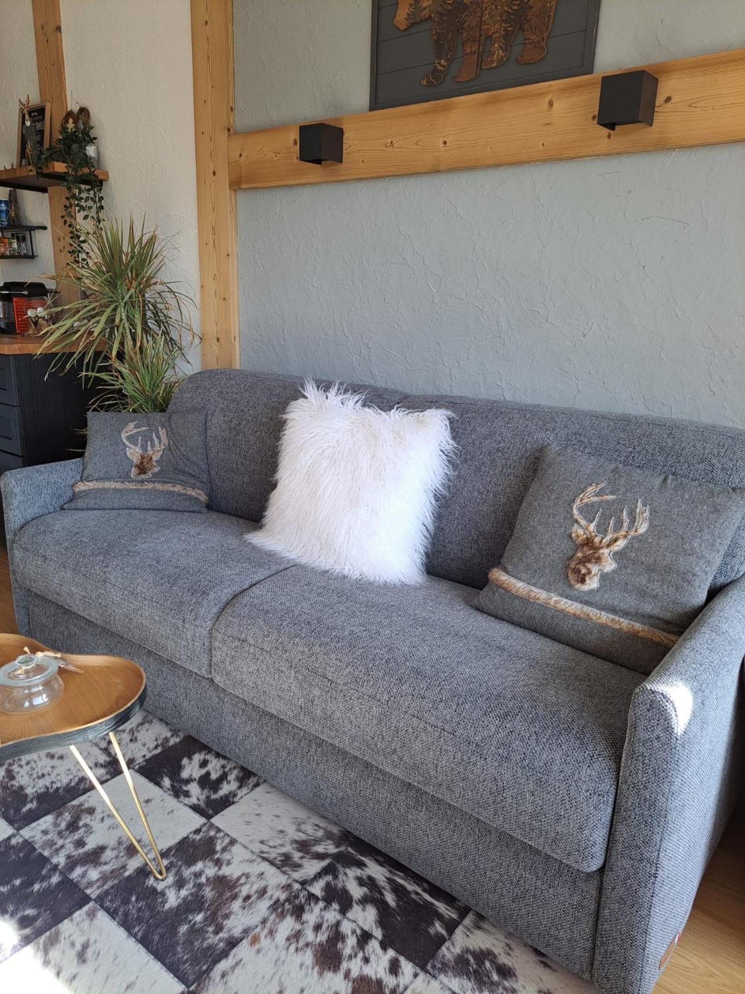 Studio 2 Alpes Style Chalet Au Pied De Telesiege Du Diable لو دوز آلب المظهر الخارجي الصورة