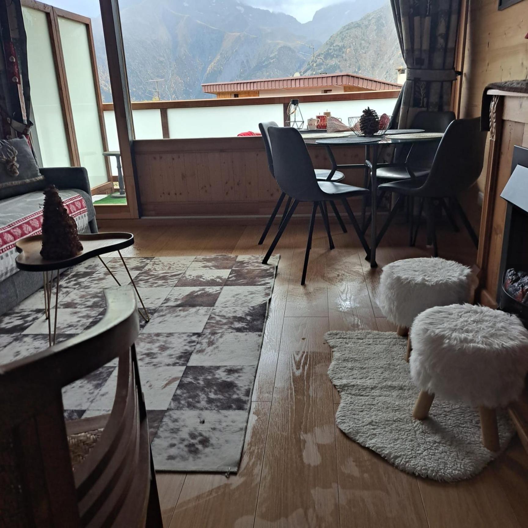Studio 2 Alpes Style Chalet Au Pied De Telesiege Du Diable لو دوز آلب المظهر الخارجي الصورة